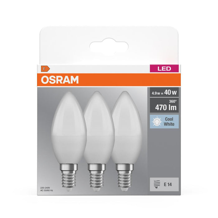 LED ЛАМПА BASE CLB40 E14 4000K 3БР