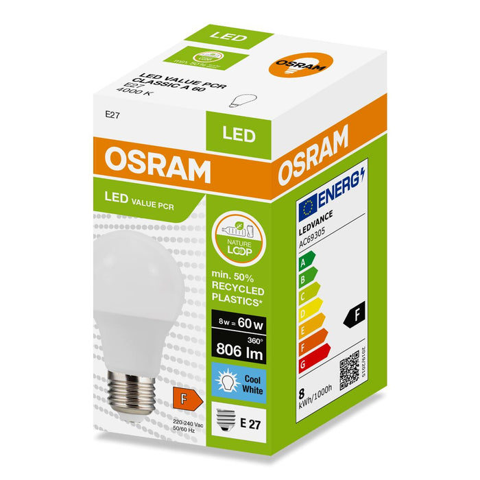 LED ЛАМПА GO GREEN CLA60 4000K 806LM Е27