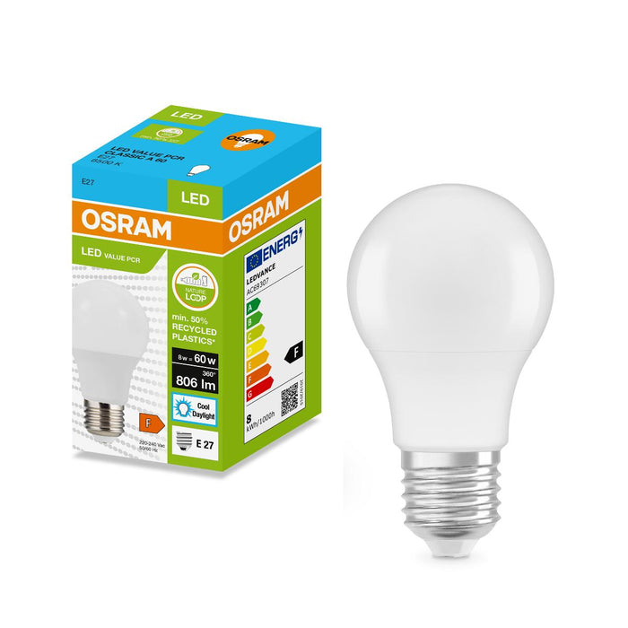 LED ЛАМПА GO GREEN CLA60 6500K 806LM Е27