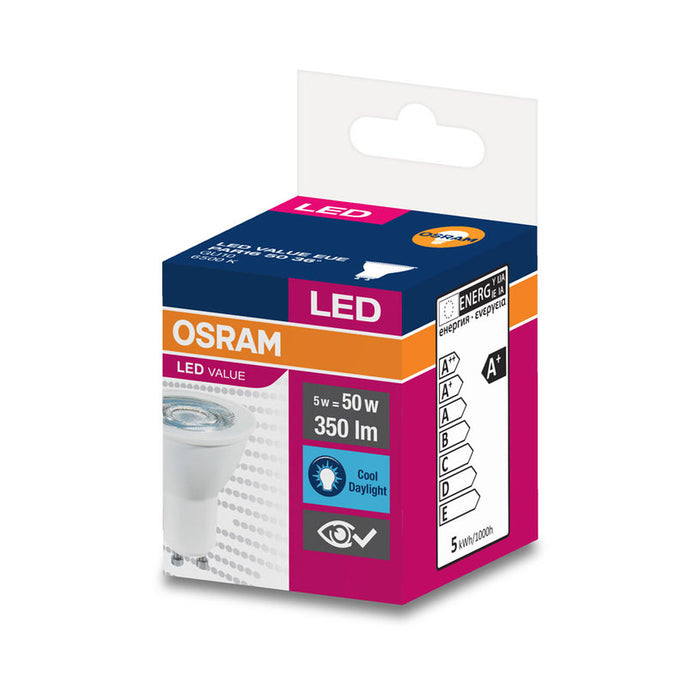 LED КРУШКА OSRAM GU10 5W 6500K