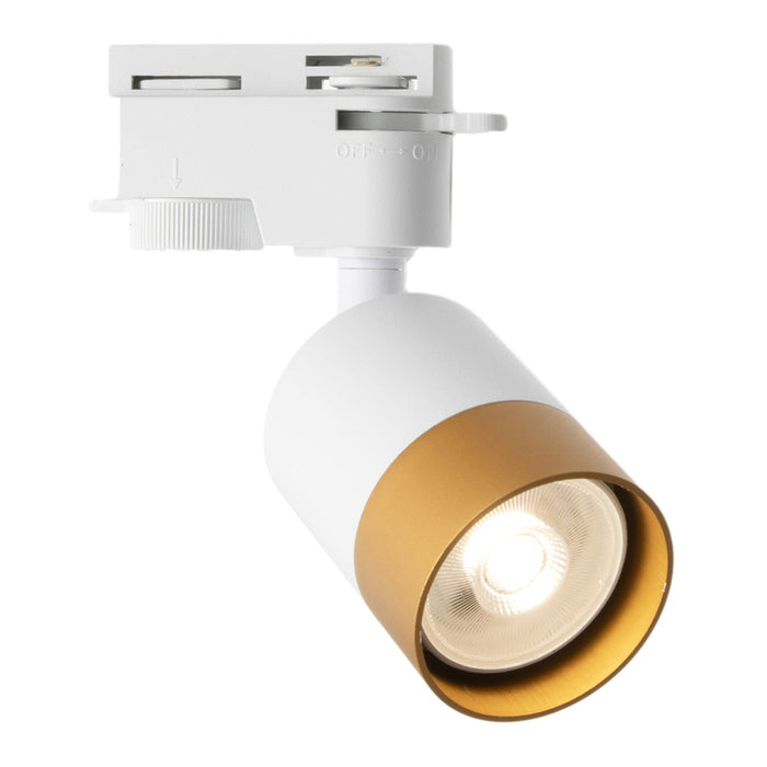 СПОТ ЗА РЕЛСА GU10 БЯЛ OSRAM LUXE