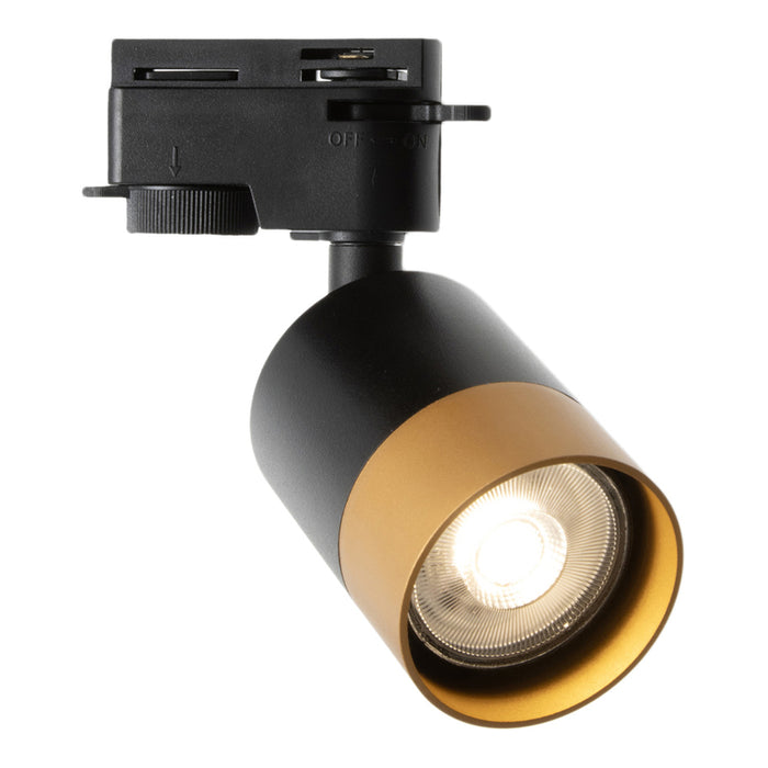 СПОТ ЗА РЕЛСА GU10 ЧЕРЕН OSRAM LUXE
