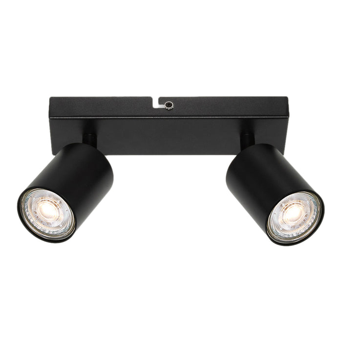 LED СПОТ 2XGU10 ЧЕРЕН OSRAM ELEMENTAL