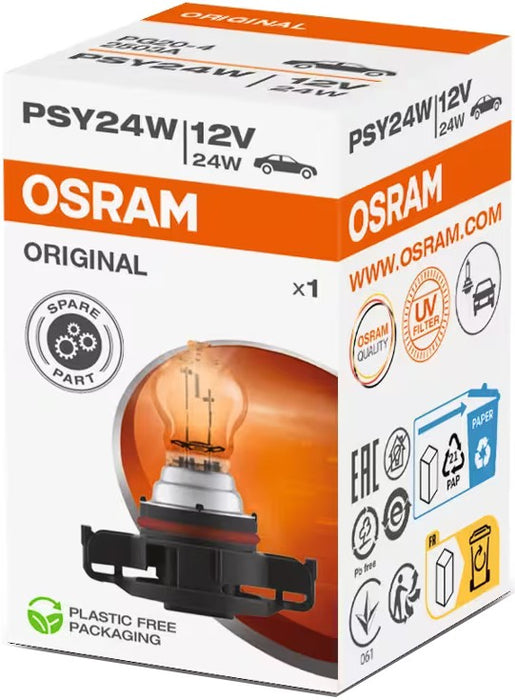 OSRAM ORIGINAL LINE PSX PSY24W 12V 25W 300LM CARTON BOX 1 PCS