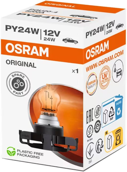 OSRAM ORIGINAL LINE PSX PY24W 12V 25W 300LM CARTON BOX 1 PCS