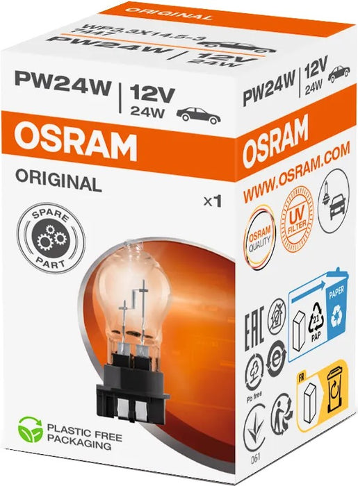 OSRAM ORIGINAL LINE PSX PW24W 25W 12V 500LM CARTON BOX 1 PCS