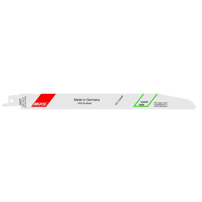 Острие за Трион MP.S 4437 10 tpi 230 mm Сабя Трион 5 броя