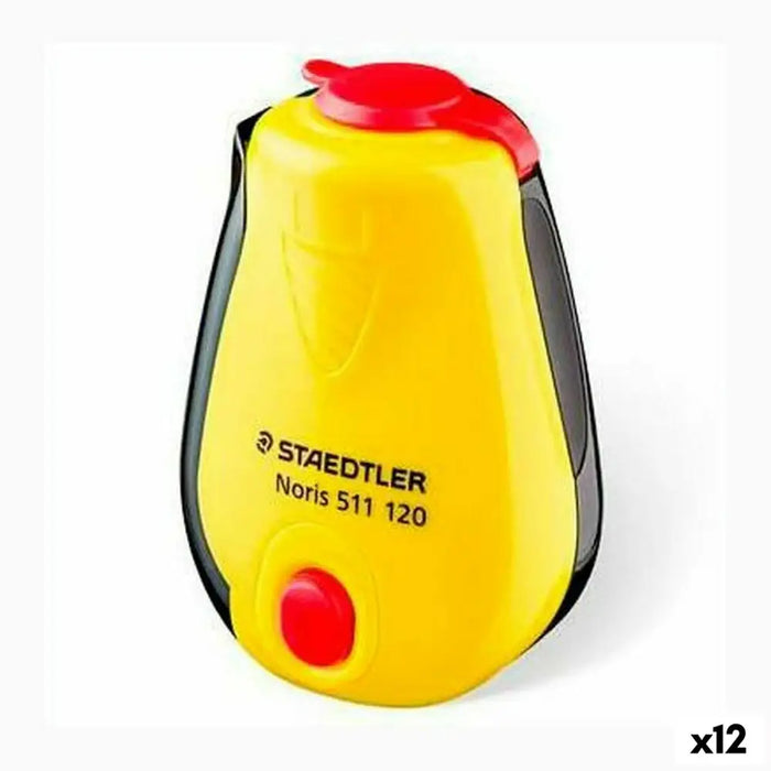 Острилка Staedtler Жълт Черен Пластмаса (12 броя)