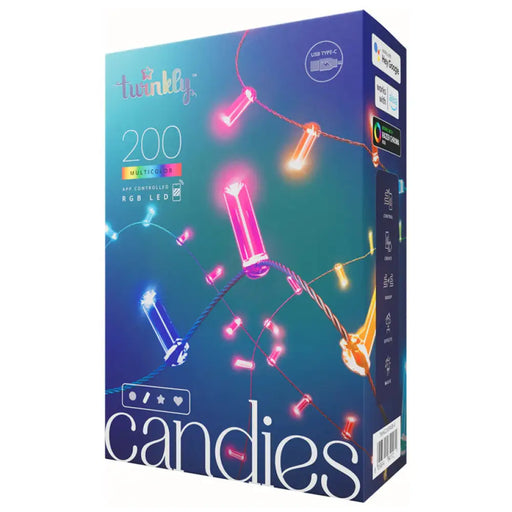 ОСВЕТЛЕНИЕ ГИРЛЯНД 600CM 100LED TWINKLY TWKC100RGB-G