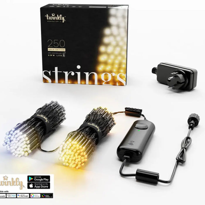 ОСВЕТЛЕНИЕ СТРИНГ 200CM 250LED TWINKLY TWS250GOP-BEU
