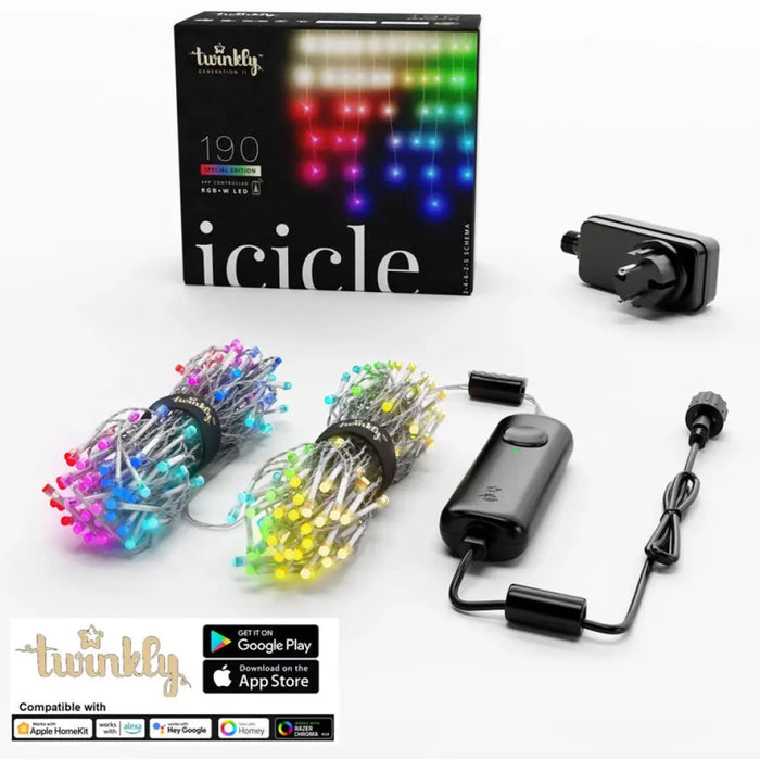 ОСВЕТЛЕНИЕ ВИСУЛКА 500CM 190LED TWINKLY TWI190SPP-TEU