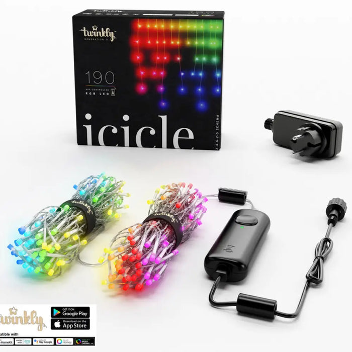 ОСВЕТЛЕНИЕ ВИСУЛКА 500CM 190LED TWINKLY TWI190STP-TEU