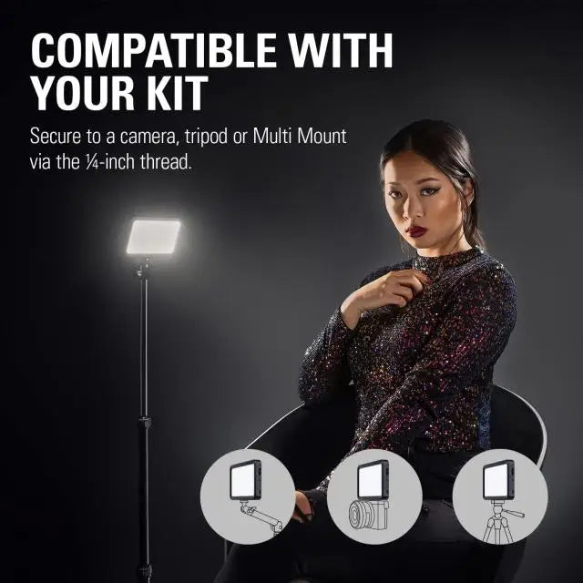 Осветление за стрийм Elgato Key Light Mini 800 lm Черен