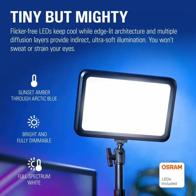 Осветление за стрийм Elgato Key Light Mini 800 lm Черен