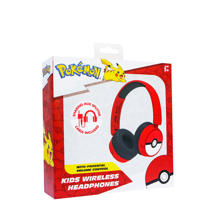 Стерео слушалки OTL POKEMON POKEBALL KIDS BT