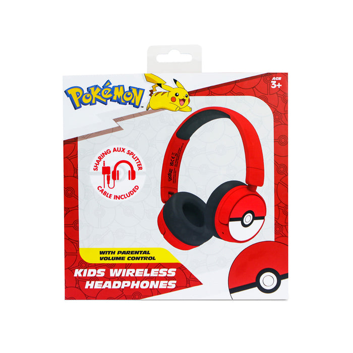 Стерео слушалки OTL POKEMON POKEBALL KIDS BT