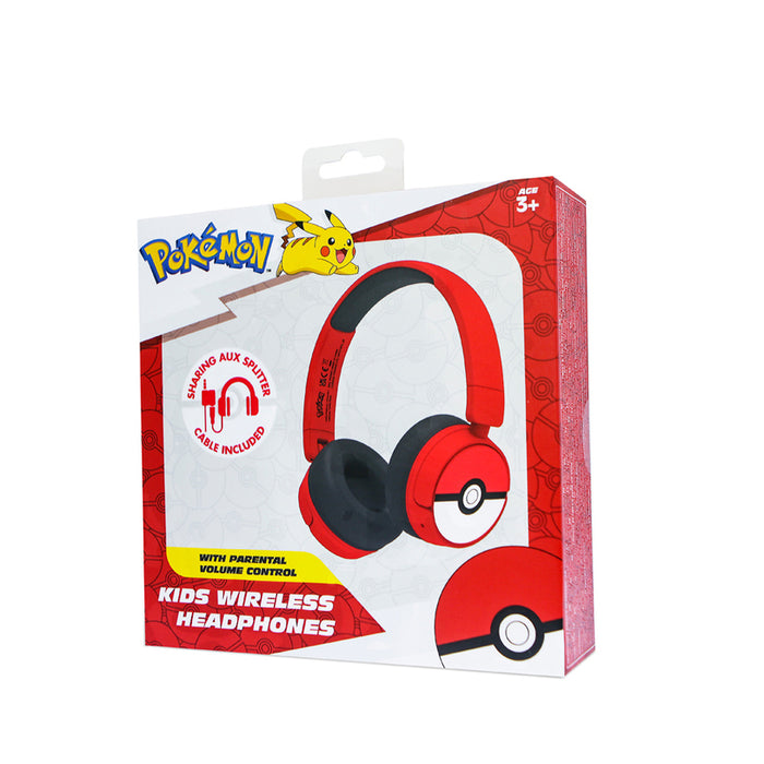 Стерео слушалки OTL POKEMON POKEBALL KIDS BT