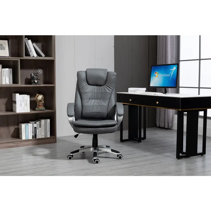 Отопляем офис стол Activejet с масаж YK7304 сив