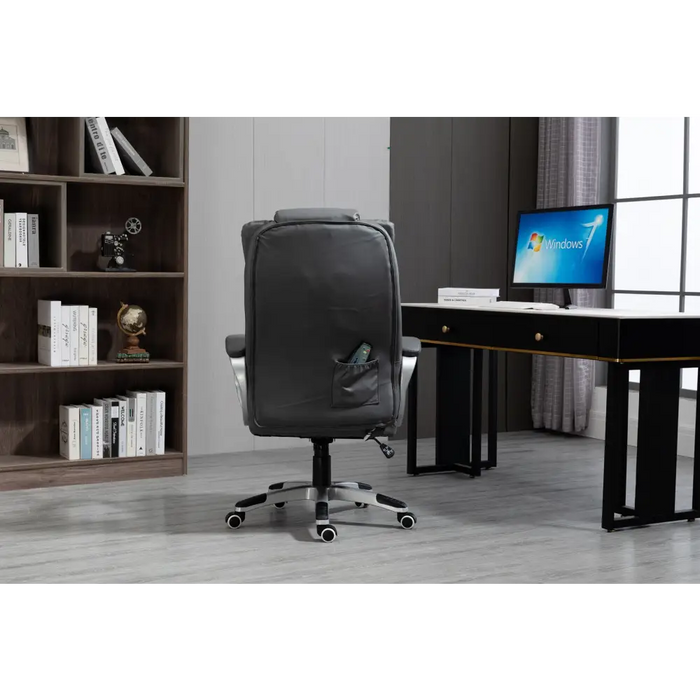 Отопляем офис стол Activejet с масаж YK7304 сив