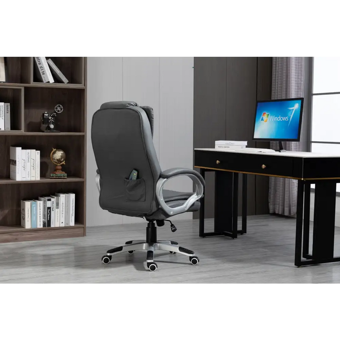 Отопляем офис стол Activejet с масаж YK7304 сив
