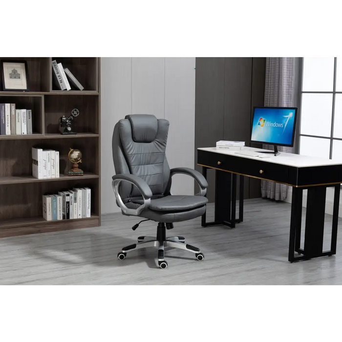 Отопляем офис стол Activejet с масаж YK7304 сив