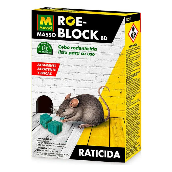 Отрова за Мишки Massó Roe-block 260 g
