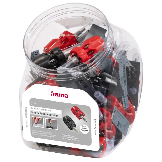 Отвертка с 7 накрайника HAMA SL 2.0 2.4