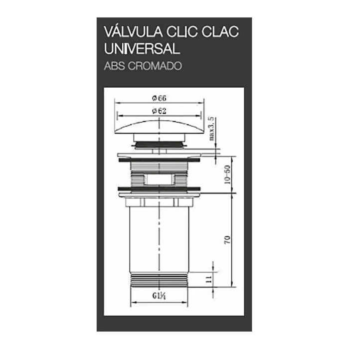 Отводнител EDM 01677 clic-clac