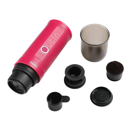 Преносима кафемашина Outin Nano 7500mAh (червена)