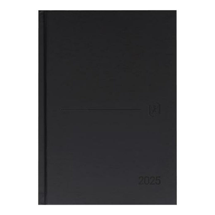 График Oxford MINIMAL Черен A5 21 x 14,8 cm 2026 (5 броя)