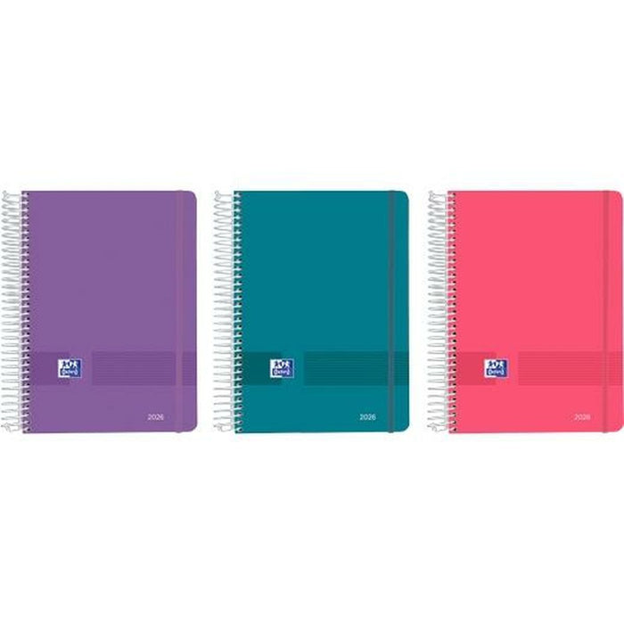График Oxford LIVE&GO A5 21 x 14,8 cm 2026 (5 броя)