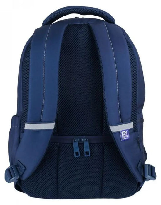 Ученическа раница Oxford Be-Ready - Индиго, с 2 отделения