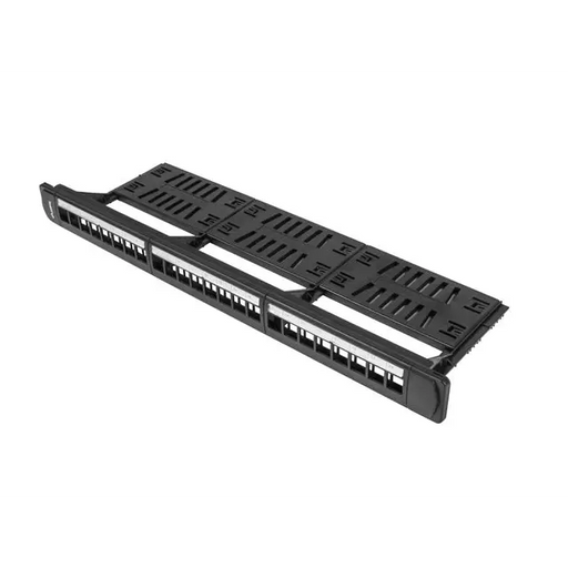 Пач панел Lanberg patch panel blank 24 port 1U with