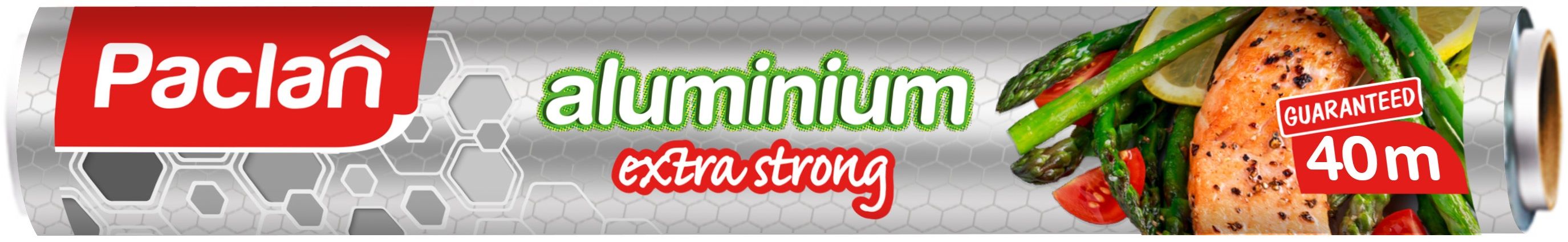 Алуминиево фолио Paclan - Extra Strong, 40 m x 30 cm