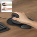 Пад за мишка HAMA Ergonomic Мини Текстил Черен