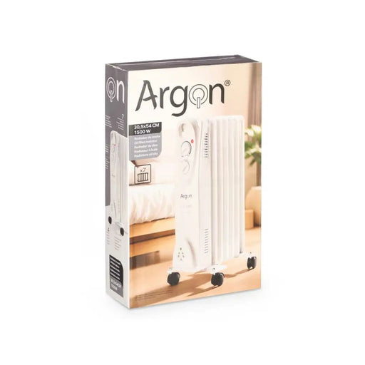 Pадиатор Argon Бял 1500 W