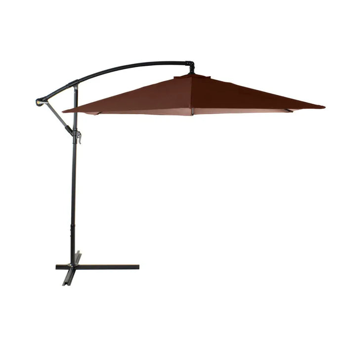 Päikesevari DKD Home Decor Кафяв Стомана Алуминий (300 x