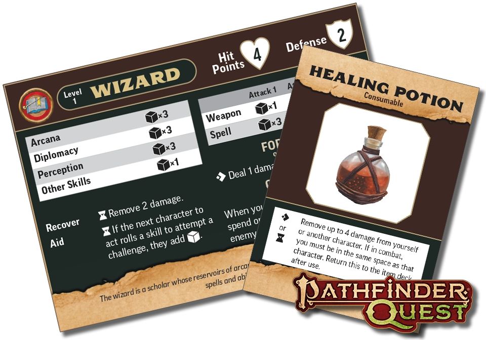 Настолна игра Pathfinder Quest - Кооперативна