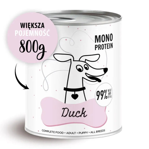 PAKA ZWIERZAKA Pepe Duck - мокра храна за кучета - 800гр