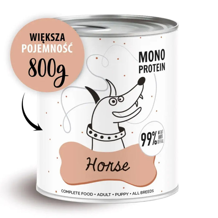 PAKA ZWIERZAKA Pepe Horse - мокра храна за кучета - 800гр