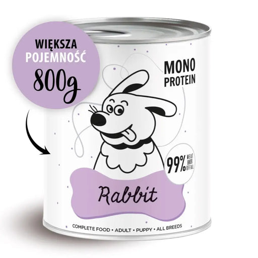 PAKA ZWIERZAKA Pepe Rabbit - мокра храна за кучета - 800гр
