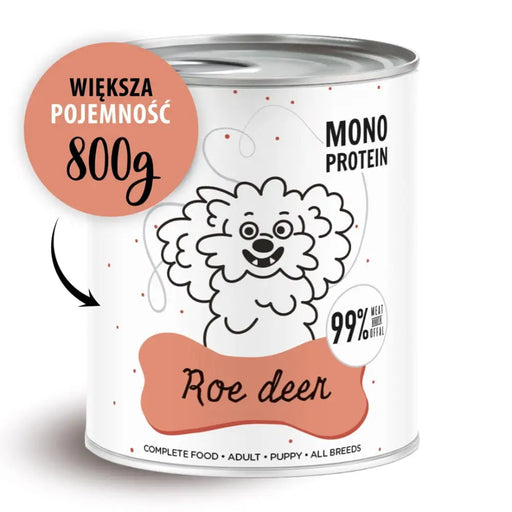 PAKA ZWIERZAKA Pepe Roe Deer - мокра храна за кучета - 800гр