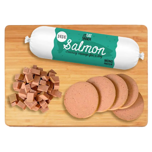 PAKA ZWIERZAKA Pepe Sausage Salmon - лакомство за кучета