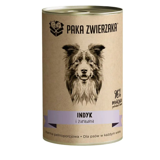 PAKA ZWIERZAKA Пуйка и боровинки - мокра храна за кучета