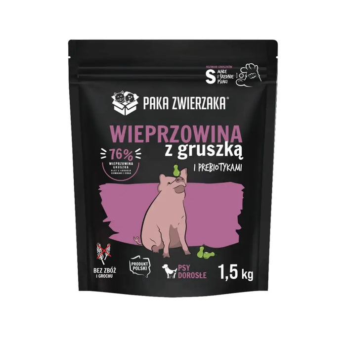 PAKA ZWIERZAKA Свинско с круша S - суха храна за кучета