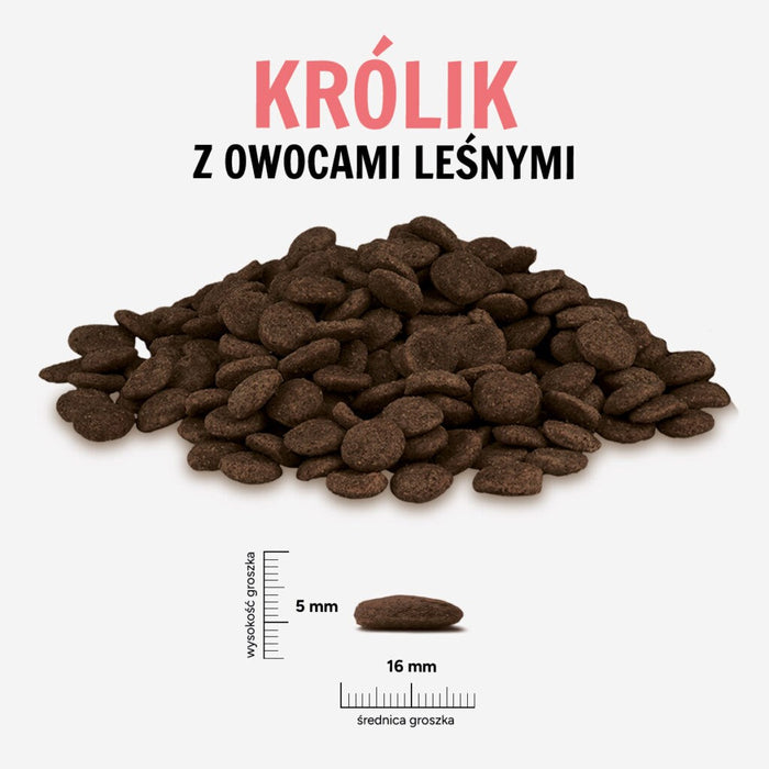 PAKA ZWIERZAKA Заек с горски плодове L – суха храна за кучета – 1.5 кг
