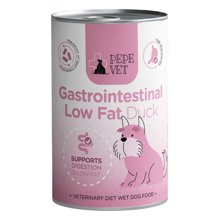 PAKA ZWIERZAKA Pepe Vet Gastrointestinal Low fat Mono Duck - мокра храна за кучета - 400g