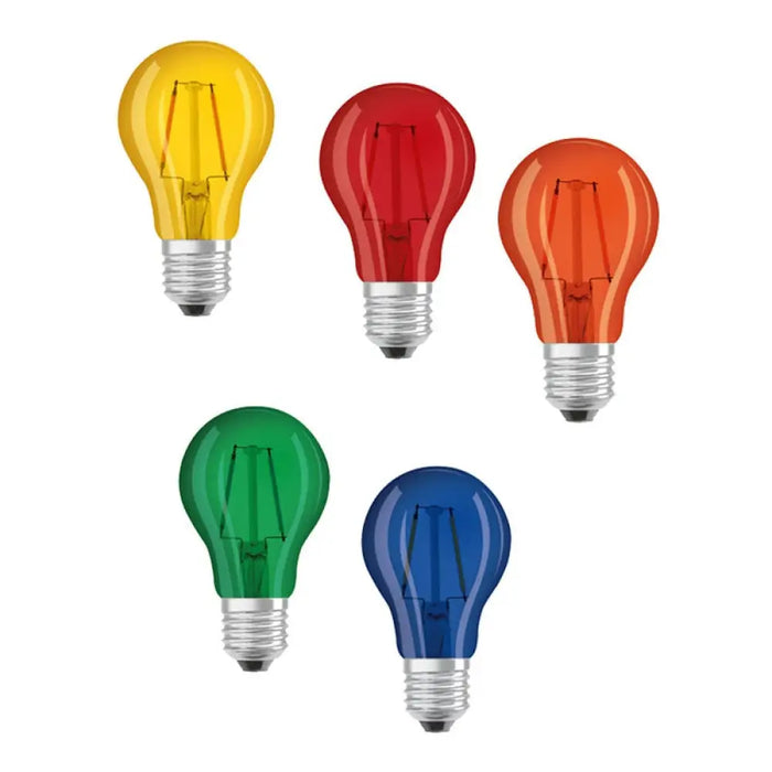 ПАКЕТ ОТ 5 ЦВЕТНИ LED ЛАМПИ pack 5 LED STAR CLA Decor Color
