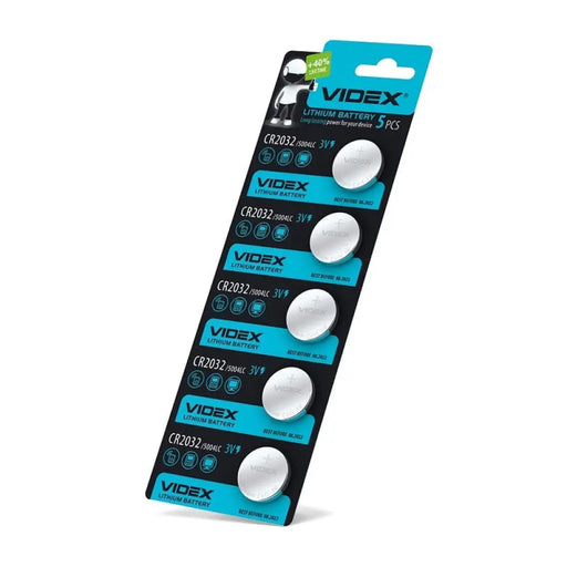 ПАКЕТ ОТ 5бр CR-2032/5TB/3V VIDEX