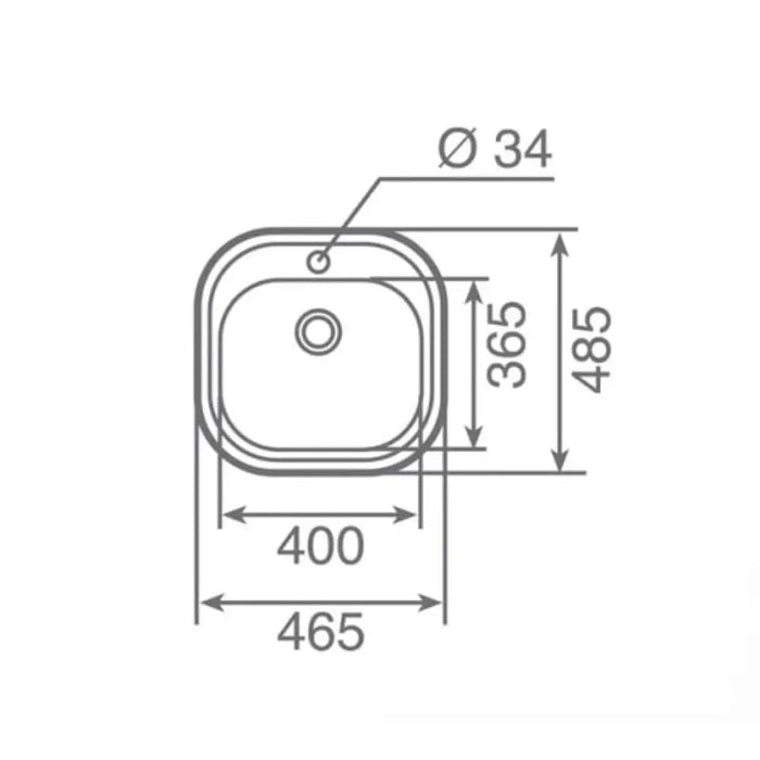 Пакет TEKA - Мивка Tekaway Stylo 1C + Смесите INCA 995 ХРОМ